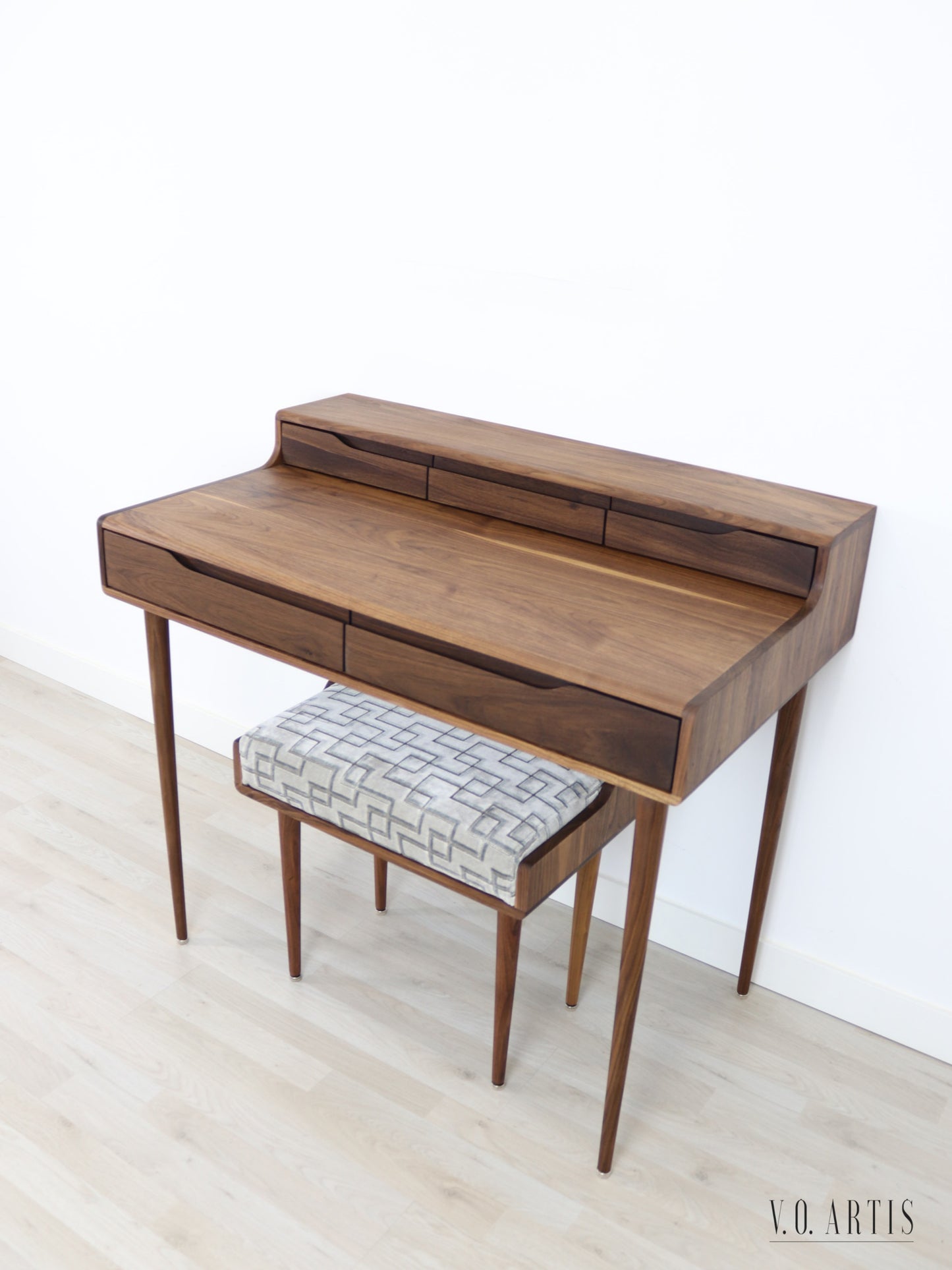 Vanity , Dressing Table  in solid American Oak or Walnut