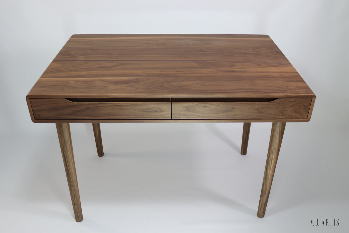 Desk in Solid american Walnut our Oak with drawers