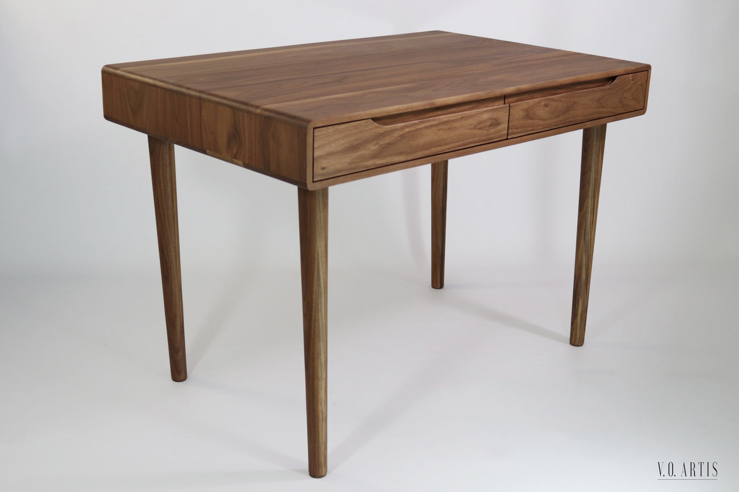 Desk in Solid american Walnut our Oak with drawers