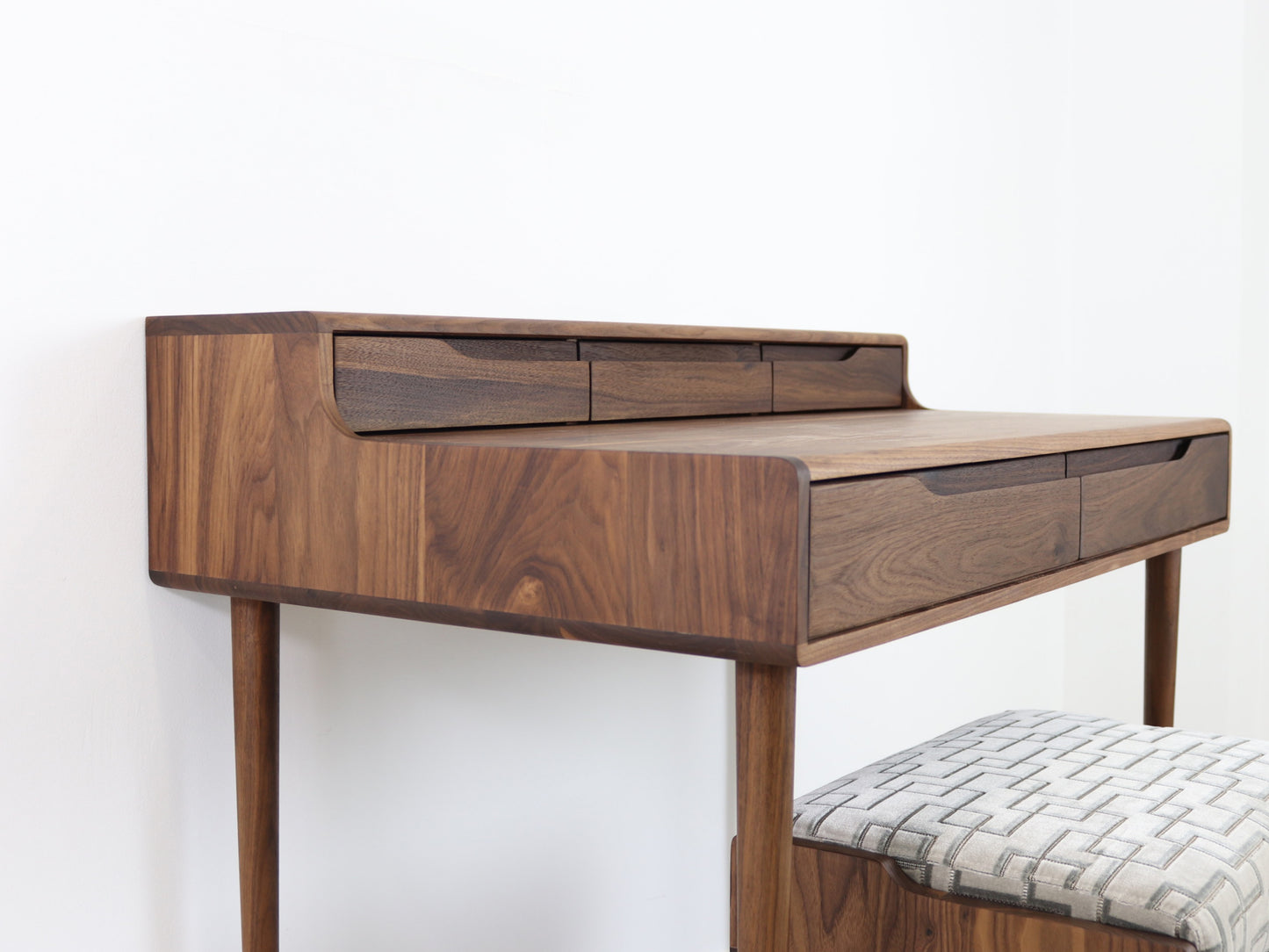 Vanity , Dressing Table  in solid American Oak or Walnut